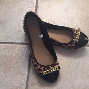 Merona Leopard Flats
